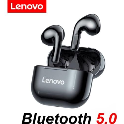 Lenovo LP40 TWS Wireless Earphone Bluetooth 5.0 Dual Stereo Noise Reduction Bass Touch Control Long Standby 300mAH