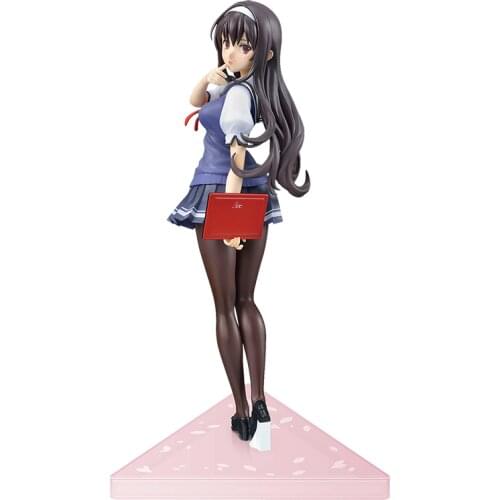Sega How To Raise A Passerby Heroine Kasumigaoka Utaha Garage Kit Pvc Assembly Model Western Animiation Action Figure Kids Toys