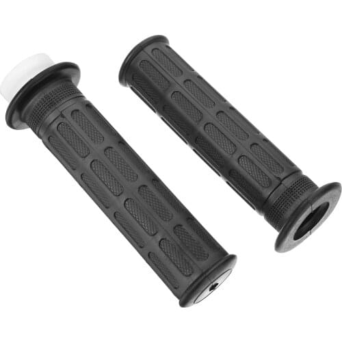 2PCS New Rubber Motorcycle Throttle Cable Tube Sleeve Handle Handlebar Grip For Honda MX Dirt Bike
