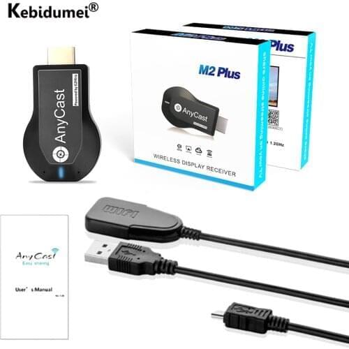 M2 Plus HDMI-compatible TV Stick 1080P WiFi Display TV Dongle Receiver for Miracast Airplay For IOS Android Screen Share