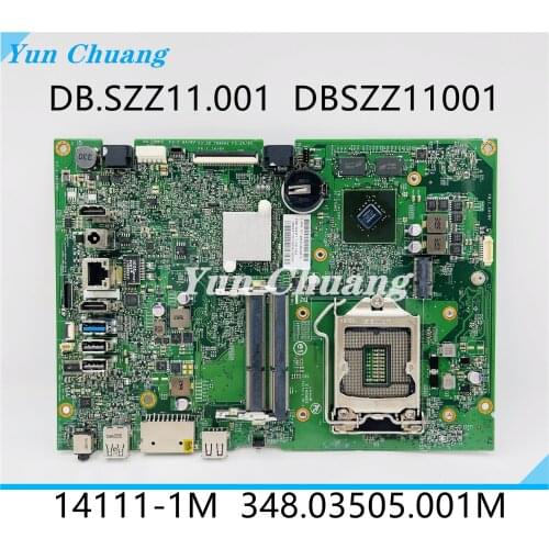 DB.SZZ11.001 DBSZZ11001 FOR ACER All-In-One Desktop Motherboard 14111-1M 348.03505.001,M 840M 2GB GPU DDR3 Motherboard