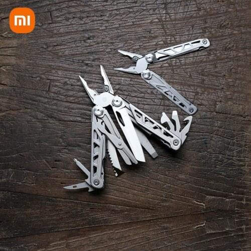 MIJIA EDC Camping Hardness Multitool Plier Cable Wire Cutter Multifunctional Multi Tools Outdoor Camping Folding Knife Pliers