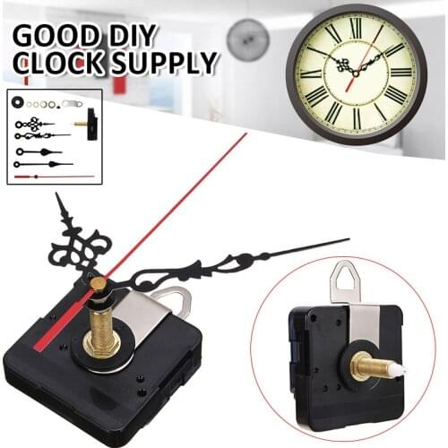 New Quartz Clockwork Wall Clock Creeping Silently Ticking Aluminum Pointer Set For Repair And Replace Damaged Parts Of Clocks