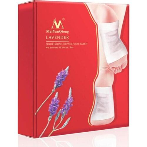 Slimming Foot Patch Lavender Detox Foot Patches Remove Toxin Health Care Pads Improve Sleep Quality Health Care Patch