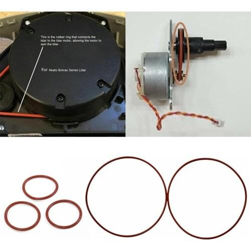 5x For Neato Botvac Lidar O Ring Rubber Belt For 65 70 75e 75 80 85 D75 D80 D85 Silicone O-ring For Side Brush Vacuum Cleaner