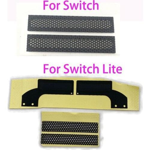 1Pair Dust Prevent Net/Mesh Replacement for Nintendo Switch & Switch Lite Console Cooler Filter Left Right Speaker Dust-Net
