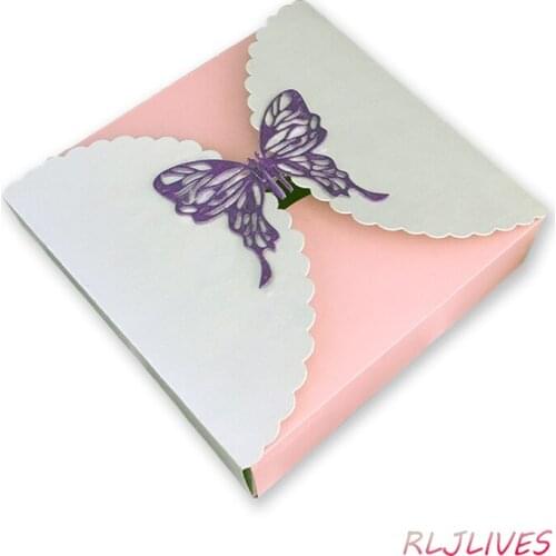 Jewelry Box Metal Cutting Dies Stencils for DIY Scrapbooking Stamp/photo album Decorative Embossing DIY Paper Cards