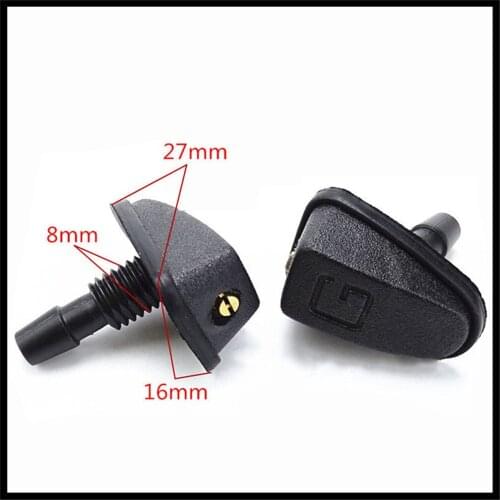 Water Spout Cover Sprayer Nozzle car Accessories for bmw-3er Coupe MITSUBISHI-Outlander AUDI-A6 TOYOTA-YARIS