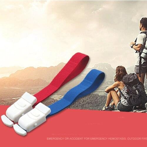 ABS Snap Tourniquet Quick Release Medical Emergency Buckle Band Adjustable Portable Ribbon Outdoor First Aid Accessories