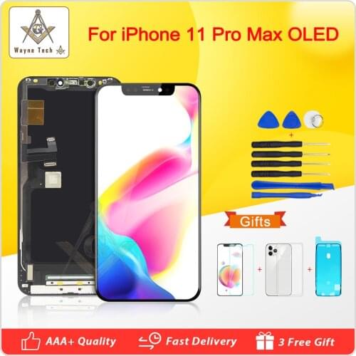 Top Quality Amoled Screen LCD Display For iPhone 11 pro Max OLED Assembly OEM For iPhone 11 pro max with Good 3D Touch Digetizer