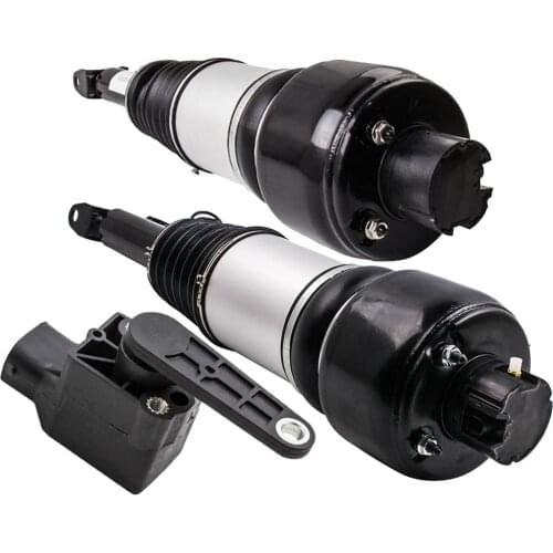 1x Front Suspension Air Strut Damper Right Left +1x Level Sensor For Mercedes Benz E-CLASS W211 S211 W219 A0105427717 2113205513