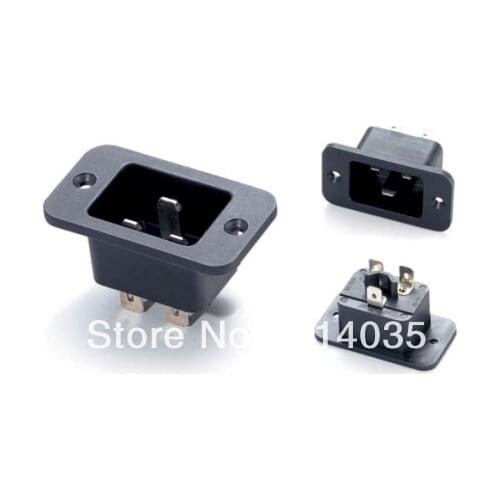 100pcs Multifunctional AC power socket IEC320 C20 Industrial socket Plug Power Electrical Socket Power