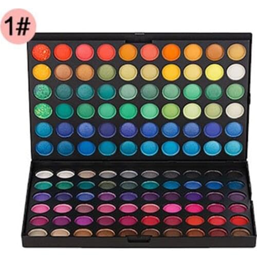 120 Colors Eyeshadow Palette Makeup Waterproof Smoky Pearl Matte Shimmer Eye Shadow Sets Professional Eyeshadow Glitter Luxury