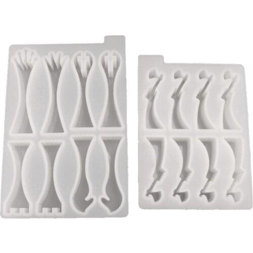 2Pcs 3D Chess Pieces Resin Casting Molds Kit 3D Chess Checker Epoxy Mold Resin Dropship