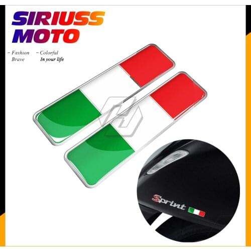3D Resin Italy Sticker Italia Decal for Motorcycle Car AVT Bike Decals for PIAGGIO VESPA