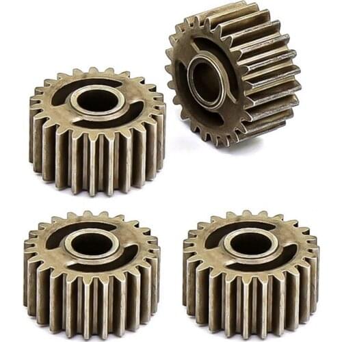4Pcs 23T Hardened Steel Portal Drive Output Spindle Gear Set 8258 for 1/10 RC Crawler Car Traxxas TRX-4 TRX4
