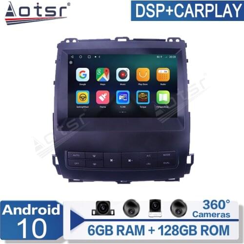 6+128G Android 10 For LEXUS GX470 2002-2009 TOYOTA PRADO 120 04-09 Car Radio GPS Navigation autoradio multimedia player