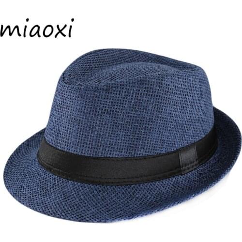 Miaoxi New Fashion Kids Sun Hat For Boys Summer Caps Casual Straw Caps Children Solid Colors Bonnet Girls Hats SN-002