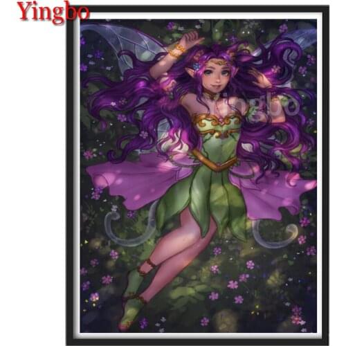 Cartoon Butterfly Fairy DIY Diamond Painting Full Square Drill 5D Home Decoration Diy Diamond Embroidery Sale Handmade Crafts