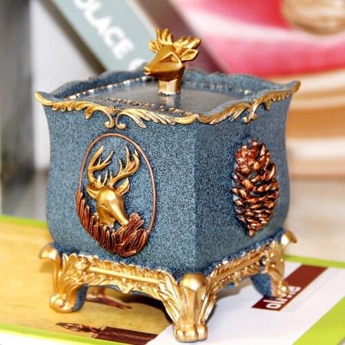 Cotton Swab Box Automatic Pop-up Toothpick Holder Toothpick Container Restaurant Banquet Creativity Resin Toothpick Storage Box