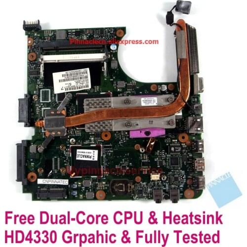 538408-001 578969-001 Motherboard With Intel CPU & Heatsink for HP compaq 511 610 515 615 Instead of 538391-001 538407-001 MB