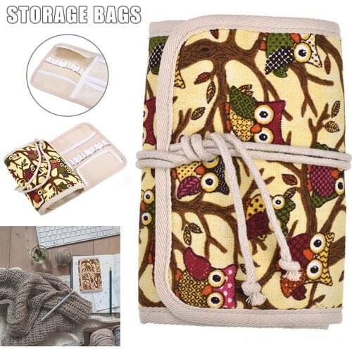 Owl Crochet Hooks Set Knitting Needles Set DIY Needle Arts Craft Scissors Stitch Markers Sewing Tool Knitting Accessories