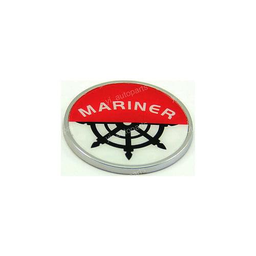 Captain Ship Helm Steering Wheel Mariner Car Decal SUV Sticker Badge Logo 3D 73