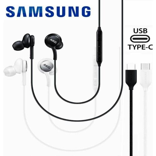 Original SAMSUNG NOTE 10 10+ AKG Earphones EO-IG955 Headset In-ear Type-c with Mic Wired for GALAXY S20 20 Ultra NOTE 20 Ultra