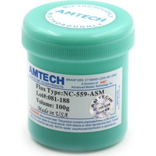 1pcs NC-559-ASM Solder Flux Paste Green-Bottle Soldering Tin Cream 100g