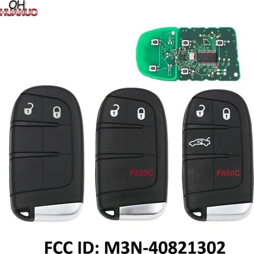 Brand New 2,3,4 Buttons Smart Remote Key Fob 433mhz for Dodge for Jeep with ID46 Chip GEN4 TOMBSTONE FCC: M3N40821302
