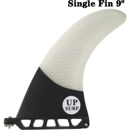 SUP Barbatana Surf 9 inch Fin Fibreglass Carbono Barbatana in Surfing Longboard Fins stand up paddle