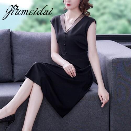 TESSCARA Solid Summer Dresses