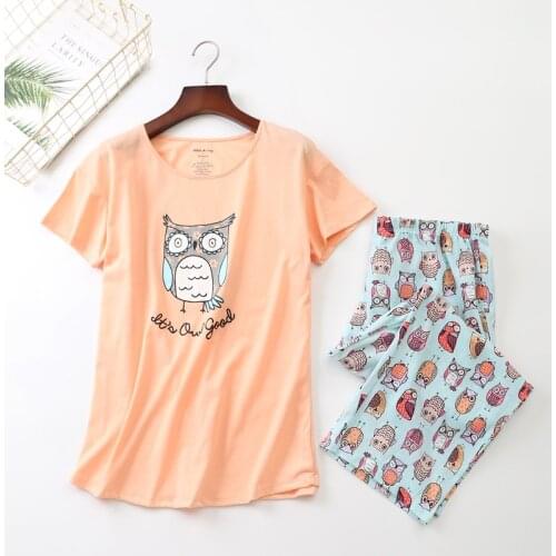 Женские хлопковые пижамы Winsleter China At AliExpress