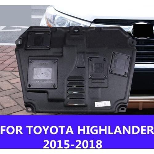 Engine under guard plate Protector Under Engine Guard Cover Auto Protective Metal Sump Shield FOR TOYOTA HIGHLANDER 2015-2018