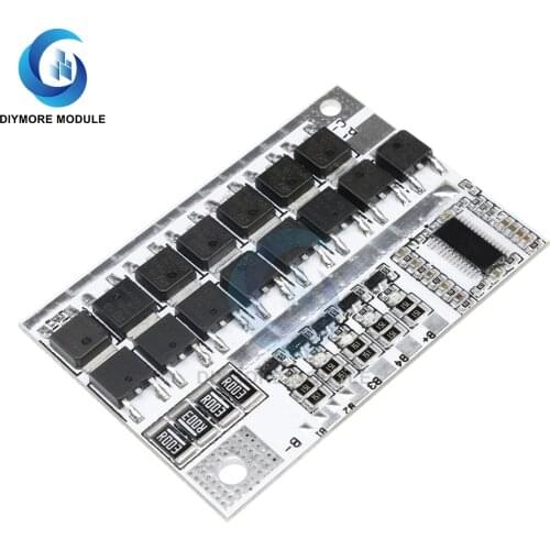 BMS 3S 4S 5S 100A 21V Li-ion Lithium 18650 Battery Charge Protection Board Balanced PCB PCM For Power Bank Charging