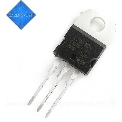10pcs/lot L7809CV TO220 L7809 CW7809 TO-220 7809 LM7809 MC7809 new and original IC In Stock