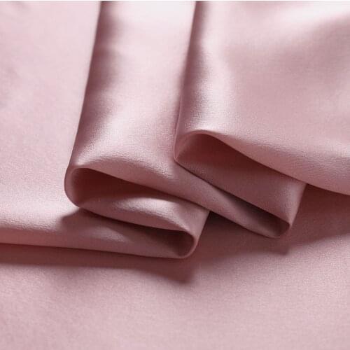 100% Mulberry Silk Fabric 19Momme Width 140cm Plain Dyed Silk Super Smooth For Wedding DIY Dress Clothing Bedding