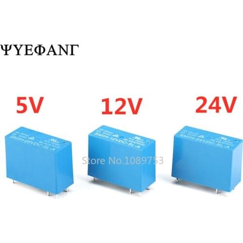2PCS Relay SMIH-05VDC-SL-C SMIH-12VDC-SL-C SMIH-24VDC-SL-C 05V 12V 24V Relays 16A 250V 8pin