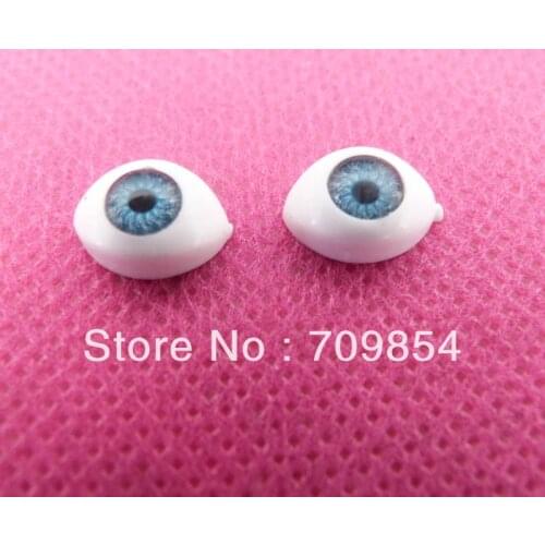 201pcs/lot 12*8mm flat back eye resin eyes toy accessories TCW2