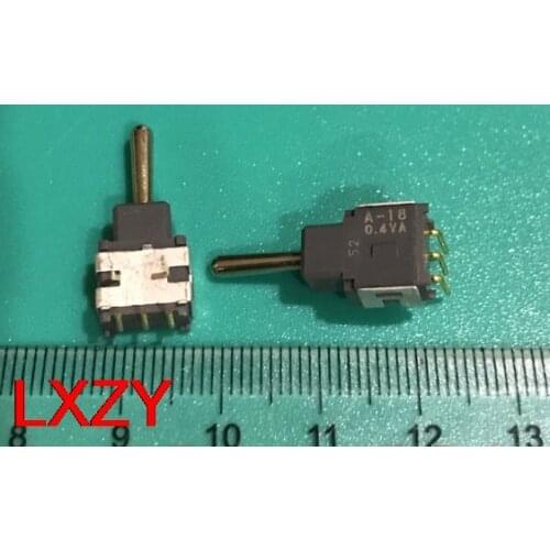 Free Shipping 2pcs/LOT A18AP A-18AP A-18 SPDT 0.4VA Small Oscillating Switch (On)-Off-(On)