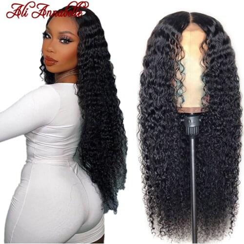 Brazilian Curly Human Hair Wigs 13x6 Lace Front Human Hair Wigs For Women Human Hair Deep Curly Lace Front Wigs Remy Pre Plucked