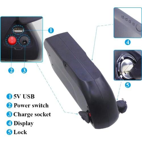 Tiger shark empty battery case for 65pcs of 18650 cells