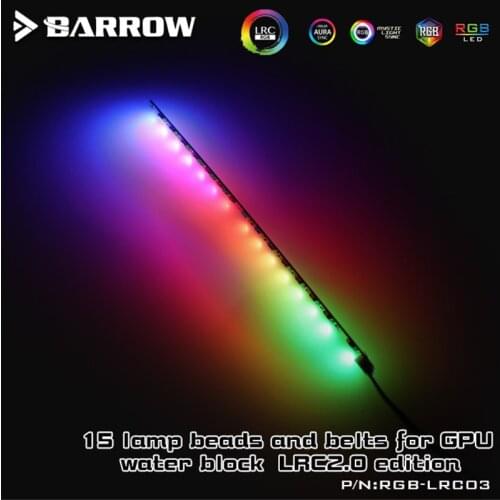 Barrow LRC2.0 Multi Colour LED Strip 5V Special for GPU Block Aurora 15 lamp beads RGB-LRC03