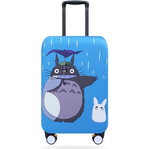 Elastic Luggage Covers Suitcase Dustproof Washable Protector MY NEIGHBOR TOTORO Design 20/21/22/24/26/28/29/30/32