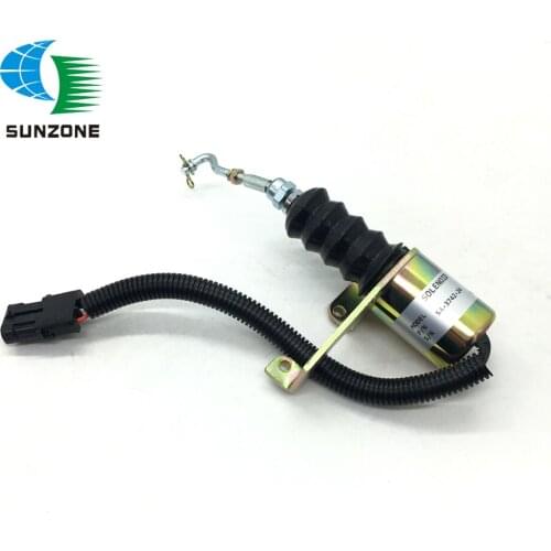 Diesel Engine Stop Solenoid 1751ES SA-3742-12 12V Shutdown Solenoid 1751ES SA-3742-12 For RSV Governor & Perkins