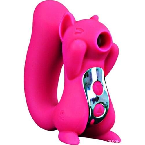 FX Squirrel Sucking Vibrator Female 10 Frequency Tongue Licking Waterproof Adult Toy sex toy for women