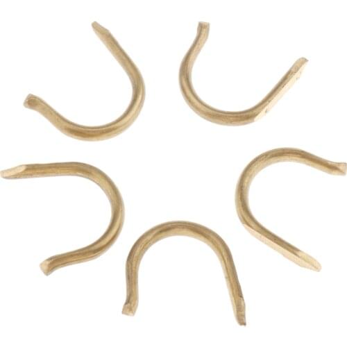 3 Pcs Brass-wind Trumpet Finger Hook Suitable For Most Trumpet Accessories