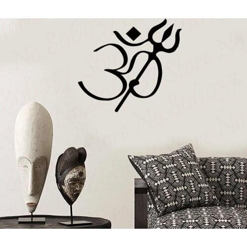 Om Wall Sticker Accessories Decal Living Room Decorative Vinyl Poster Home Decor New Design WL1724