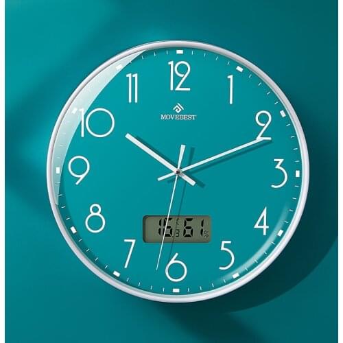 12 inch living room wall clock Nordic creative simple household clock mute quartz clock wall clock clock wall clocks clock wall