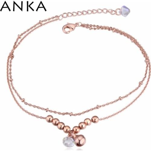 New Barefoot Sandals Rushed Trendy Foot Crystal Bracelet Jewelry New Crystal ball Anklets Crystals from Austria #115519